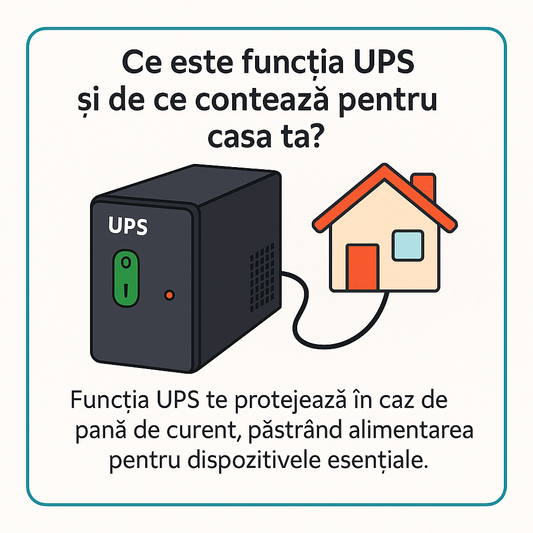 Ce este funcția UPS și de ce contează pentru casa ta?