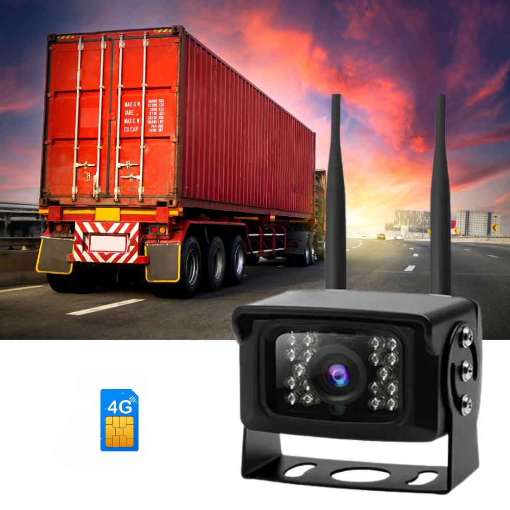 Camera de supraveghere 4G, 5MP, de exterior cu suporti magnetici, ideala pentru busuri, camioane, TIR