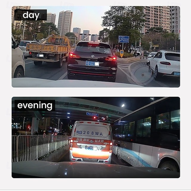 Camera auto J05 4k + camera interior 720P + camera spate 720P, WiFi
