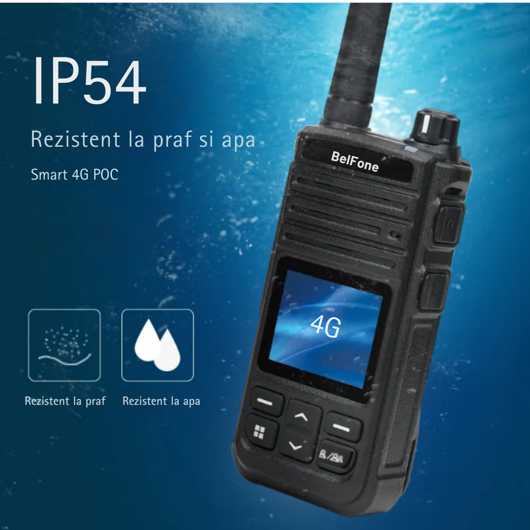 Statie Radio Profesionala - POC, 4G LTE, Comunicare Avansata prin Internet, Conectivitate Globala si Performanta Fiabila