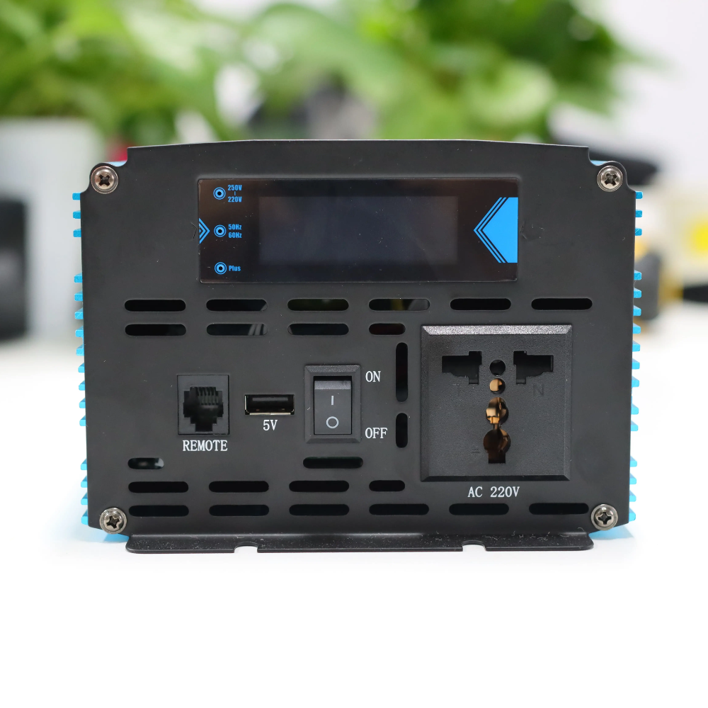 Invertor 2 in 1 SINUS PUR 3000W 12V - 220V cu Functie UPS de incarcare acumulatori