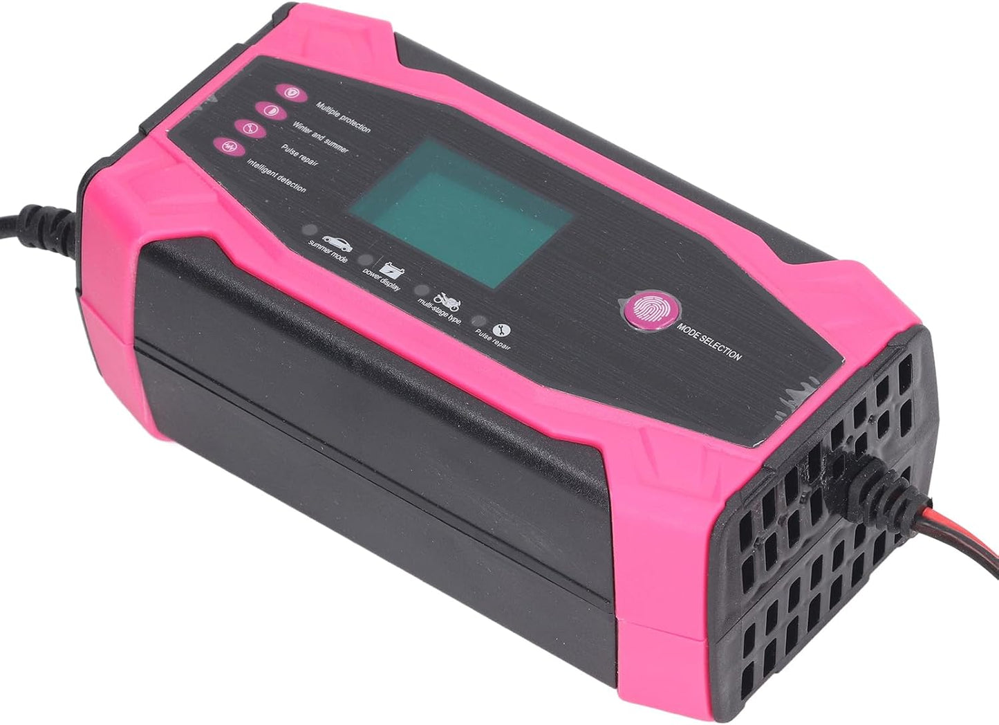 Incarcator Baterie Auto 12V/10A, 24V/5A, cu control inteligent si ecran LCD