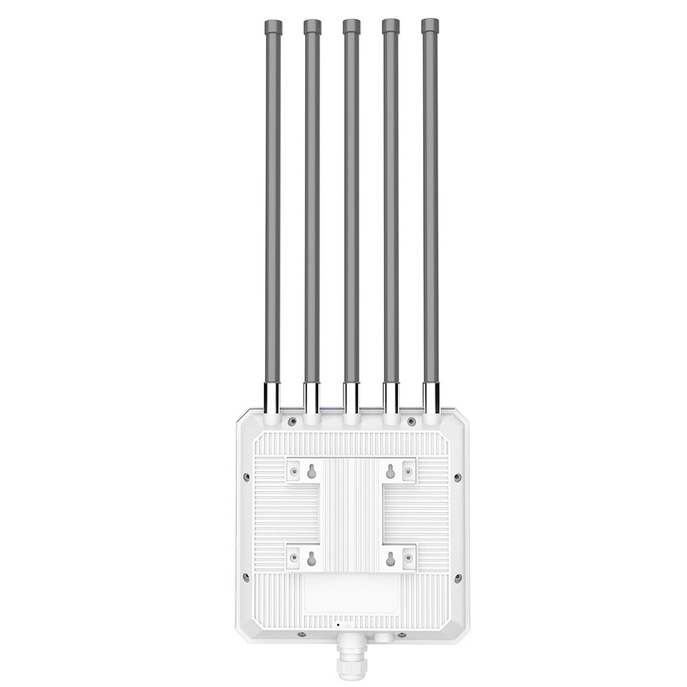 Access Point WiFi 6 Exterior HW3000L AX3000, 5 Antene 12dBi, IP67, Gigabit, Mesh