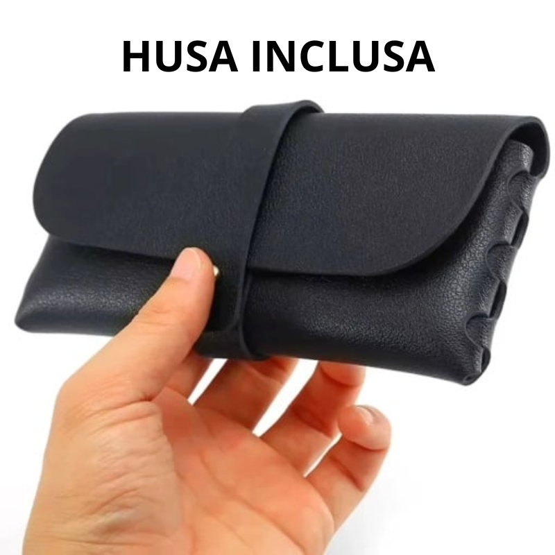 Ochelari cu Camera Ascunsa Rezolutie Full HD, Viziune Nocturna, husa inclusa