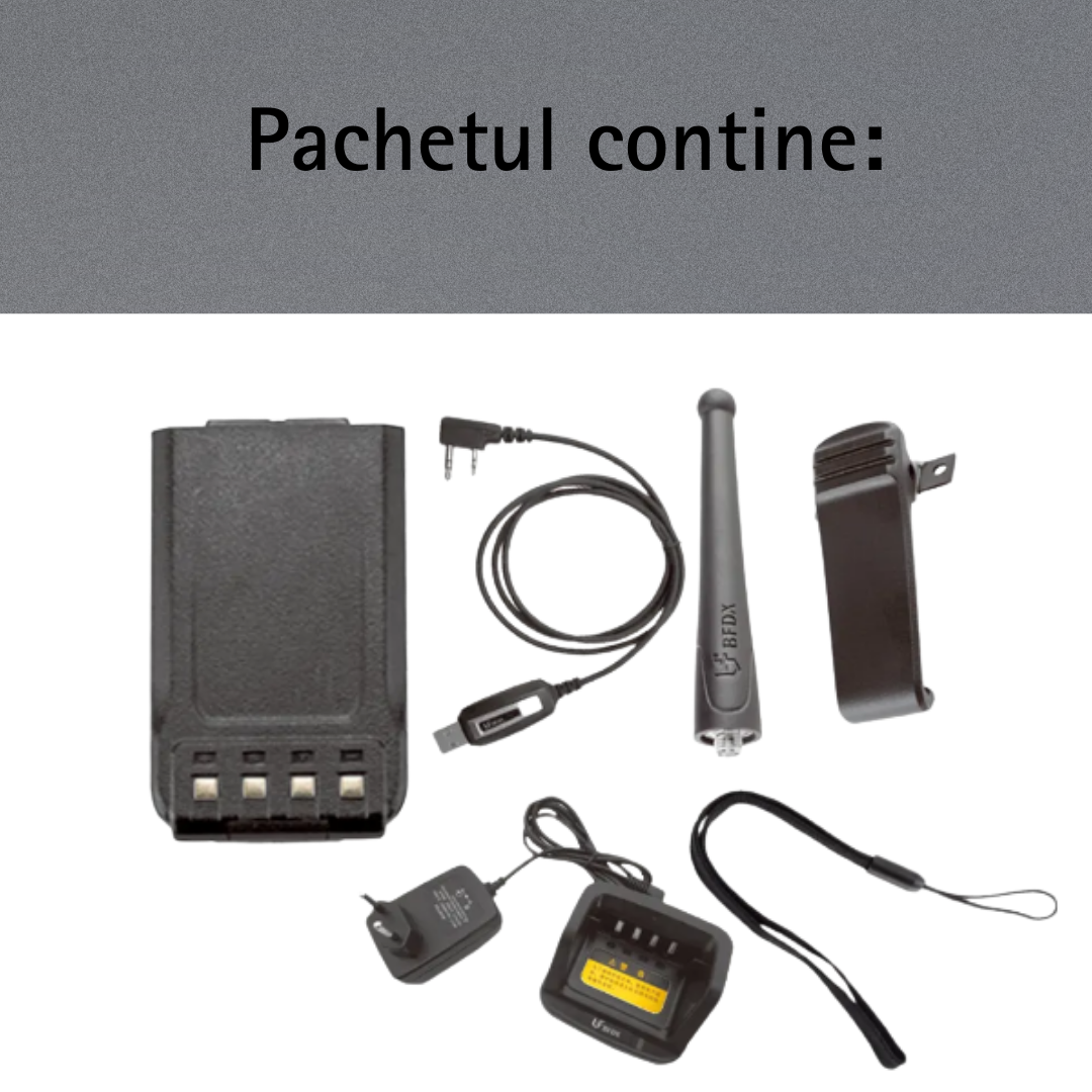 Statie radio digitala, DMR, Radio bidirecțional, Comunicare avansata, raza pana la 15KM