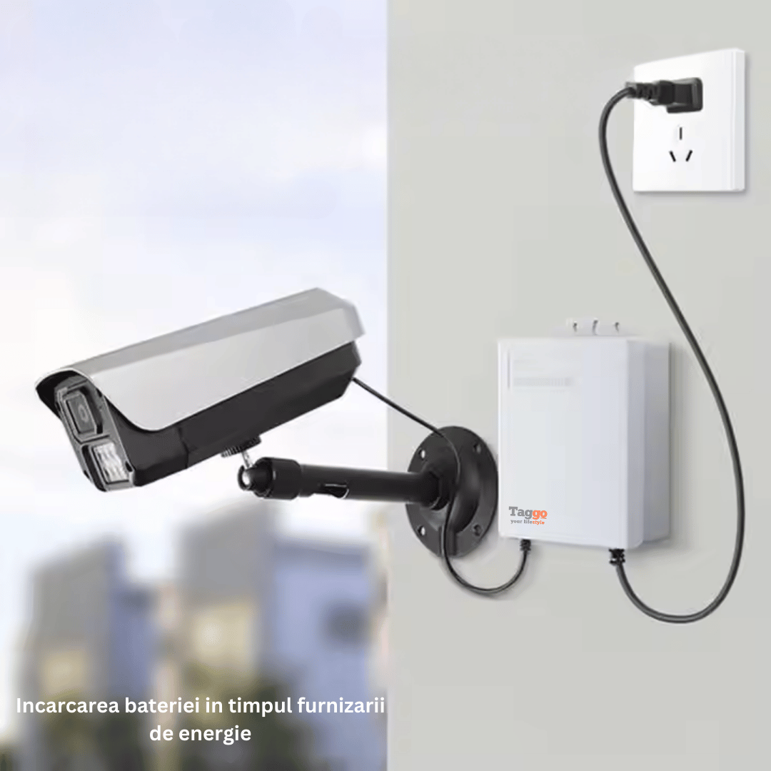Alimentator UPS 12V ,baterie de 3600 mAh , Protectie la supraincarcare, supratensiune, temperaturi ridicate si scurtcircuit.