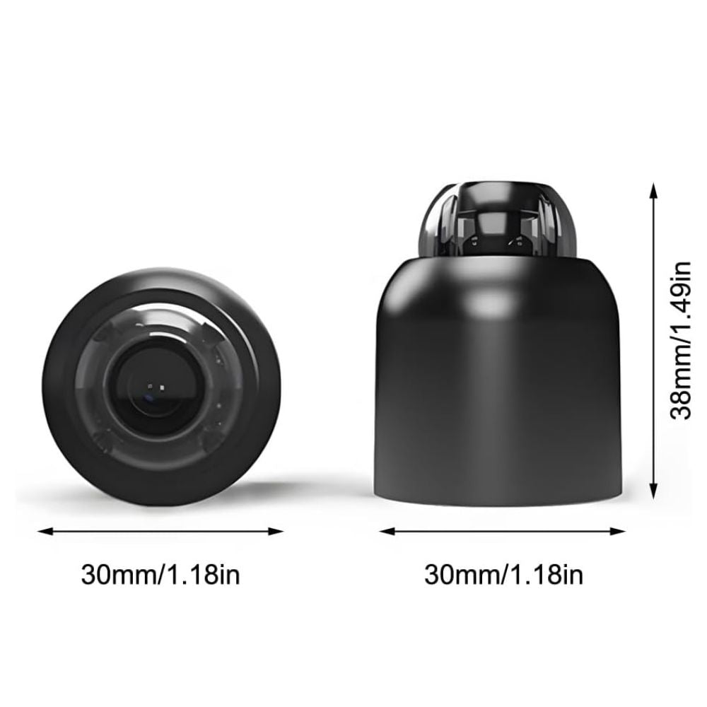 Mini camera WIFI 4K FULL HD, View 160, Control din aplicatie, Senzor miscare, Vizionare pe timp de noapte