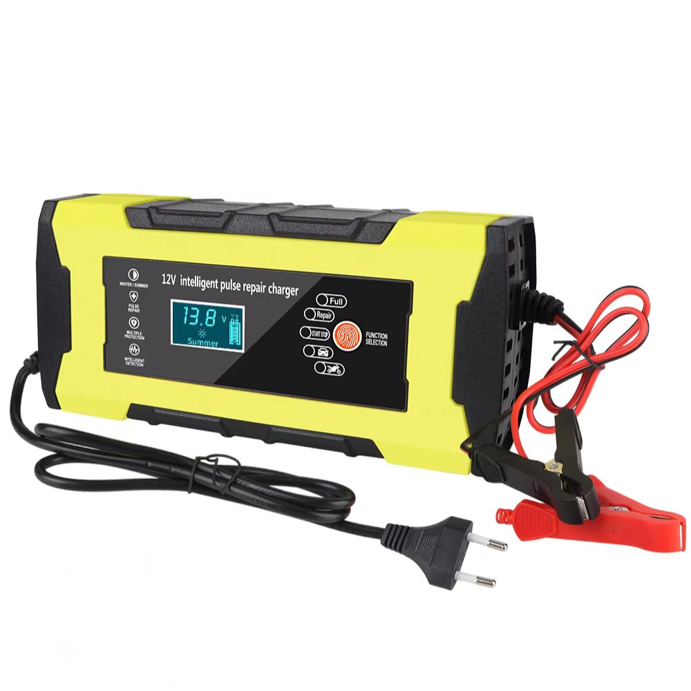 Redresor Baterie 12V/10A cu Incarcator Digital si Display Automat Inteligent Pentru Masina Si Motocicleta