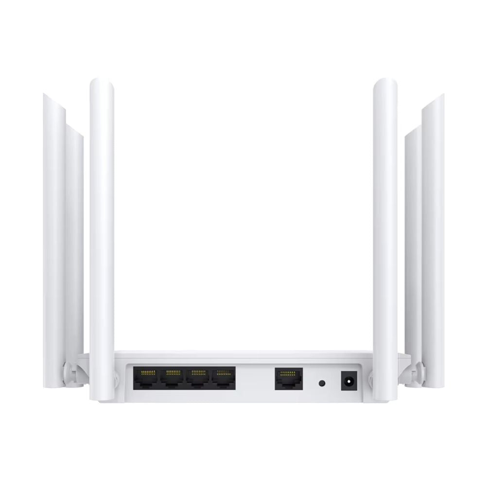 Router WiFi Wireless 2.4G/5.8G, 1200Mbps cu 6 Antene Externe, Semnal puternic, Acoperire extinsa si Functie Duala