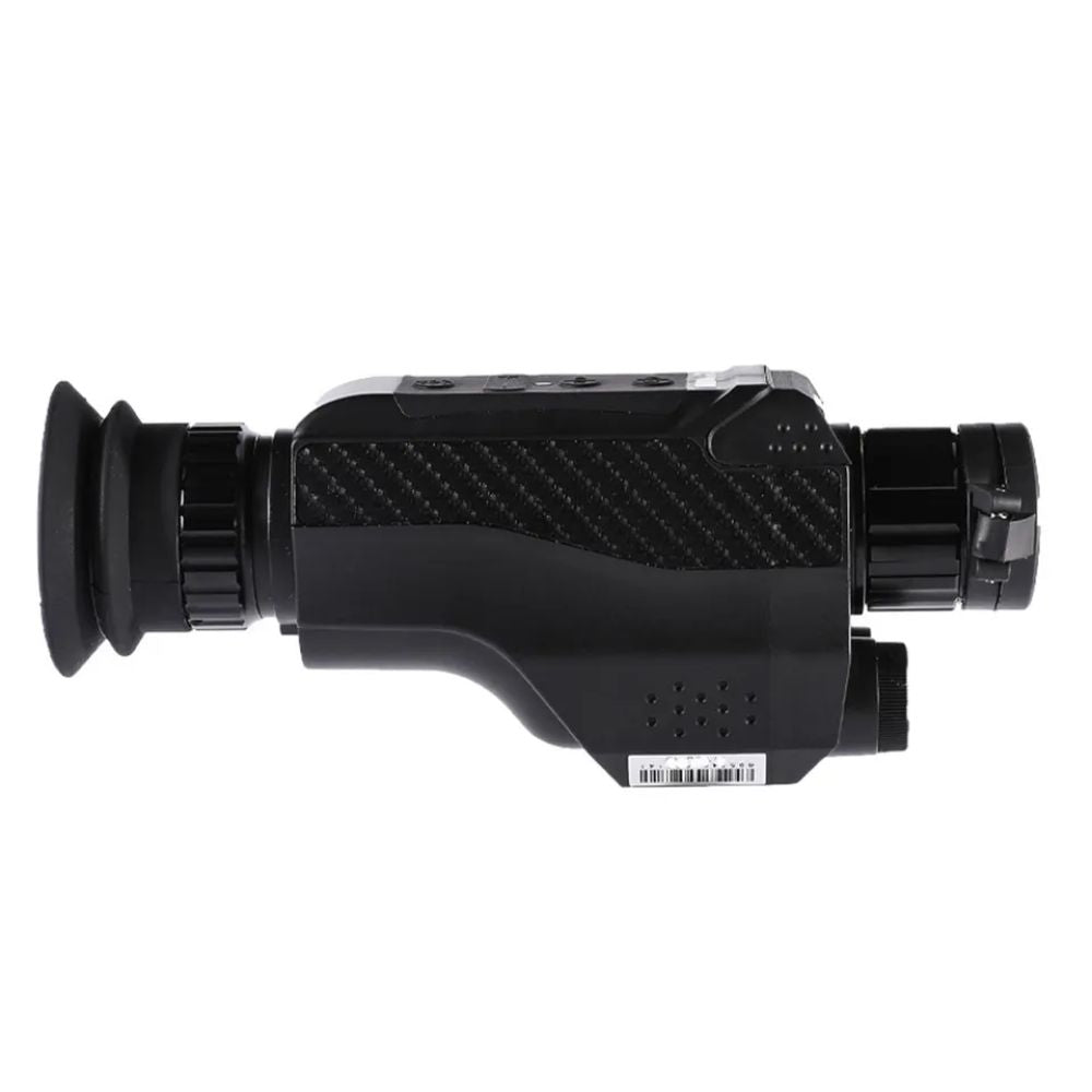 Monoclu Digital Profesional cu Night Vision de Vanatoare 4K, Zoom 4-32X, Ecran LCD, Acumulator, Negru