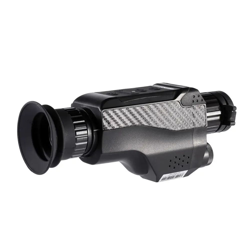 Monoclu Digital Profesional cu Night Vision de Vanatoare 4K, Zoom 4-32X, Ecran LCD, Acumulator, Negru