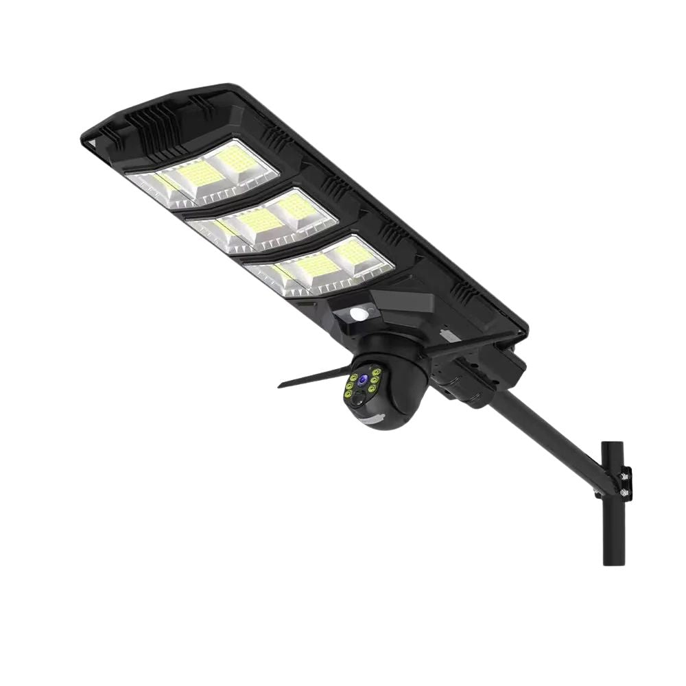 Lampa stradala cu camera 4G, 5MP, 18000mAh, Taggo Pro, viziune nocturna, IP66
