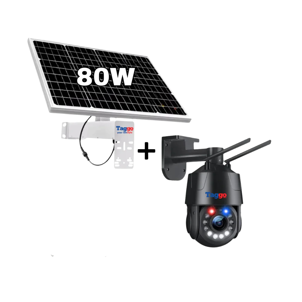 Camera Supraveghere cu Panou Solar si Conexiune 4G, Rezolutie 4K, Zoom Optic 36X