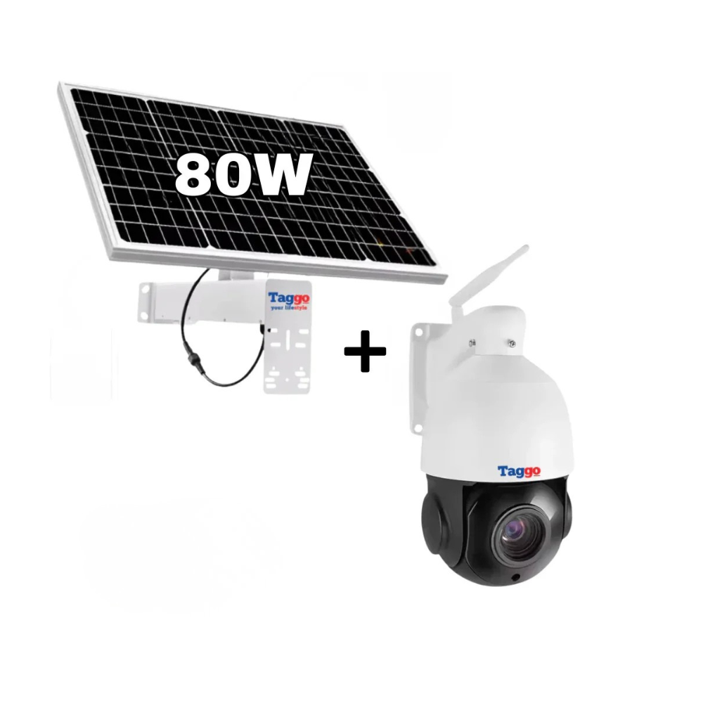 Camera Supraveghere cu Panou Solar si Cartela SIM 4G 5MP, Zoom Optic 18X, PTZ Exterior, 24/7