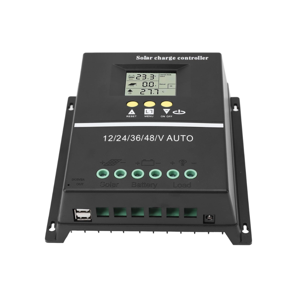 Controller solar MPPT/PWM, 12V/24V/36V/48V, 100A, Smart, display LCD