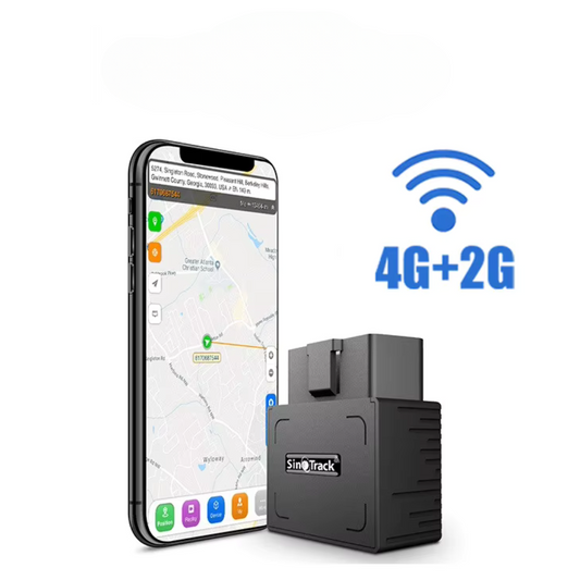 Mini tracker GPS 4G OBD, control de la distanta, istoric traseu, anti-furt, precizie 10 m, baterie 150mAh