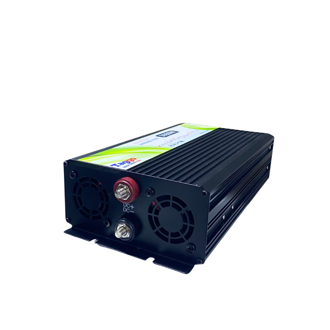 Invertor 3000W 24V – 220 V auto si panouri solare SINUS PUR, unda pura rulota, casa, cabana