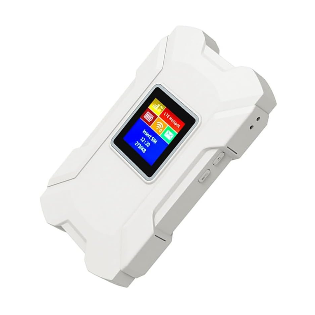 Router Wireless Portabil 150Mbps Maxim 300Mbps, Slot Cartela SIM 4G LTE, acumulator inclus 3000mAh, 10 Utilizatori