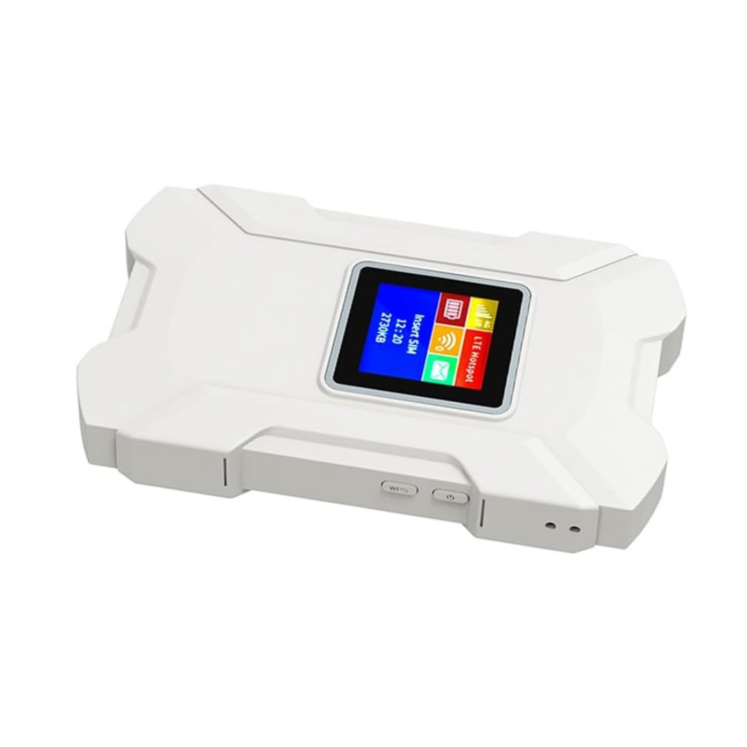 Router Wireless Portabil 150Mbps Maxim 300Mbps, Slot Cartela SIM 4G LTE, acumulator inclus 3000mAh, 10 Utilizatori