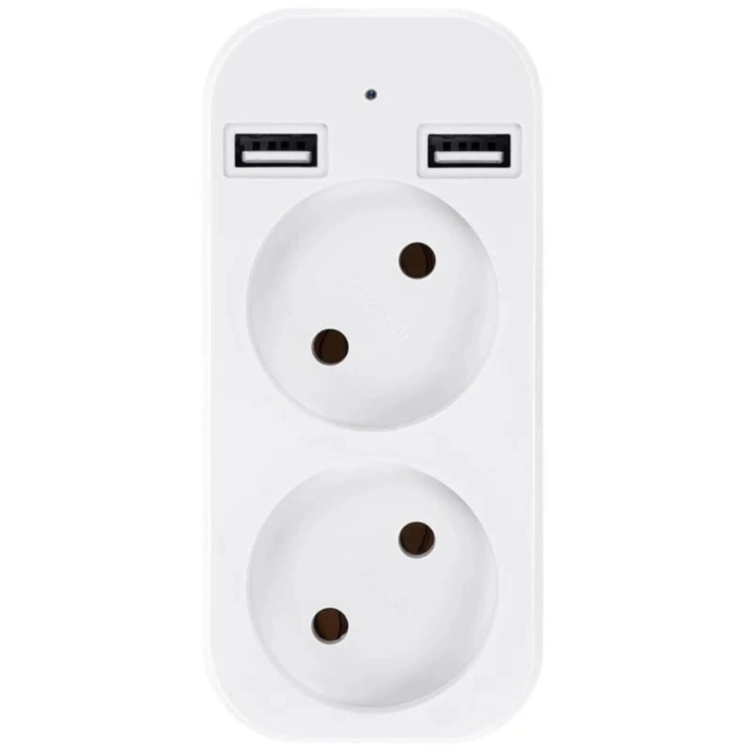 Camera Spion in Adaptor Dublu, Wi-Fi, Full HD, Vizualizare in Timp Real