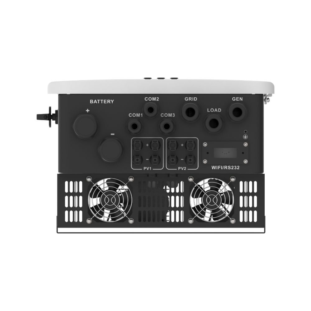 Invertor Hibrid Deye 10kW Trifazat IP65, SUN-10K-SG05LP3-EU-SM2, LCD si Intrare Generator