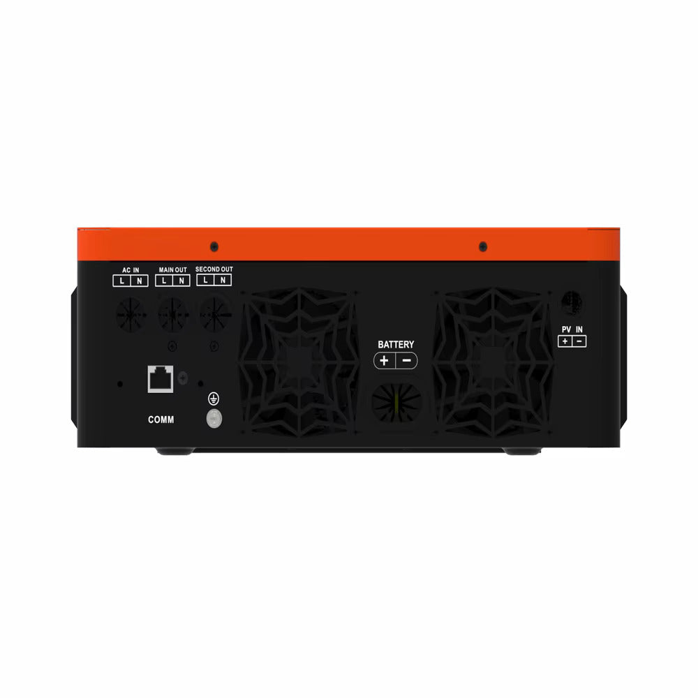 Invertor Hibrid PowMr 6.2 KW/12.4 KW/48 V, Hibrid Offgrid Sinus Pur cu Regulator MPPT si Modul Wifi Inclus