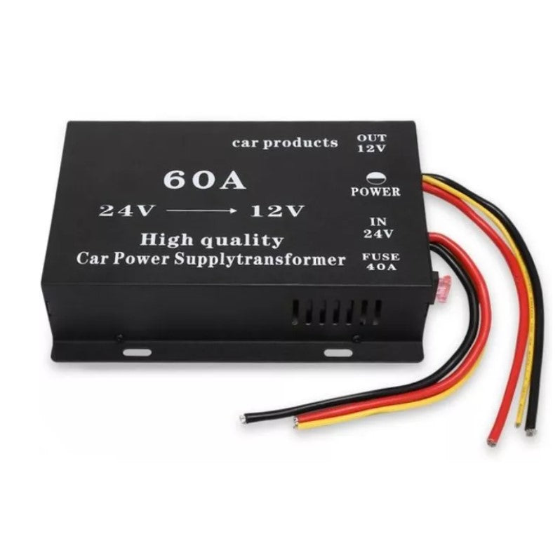 Convertor Auto de Tensiune 24V-12V DC / 60A - Taggo.ro