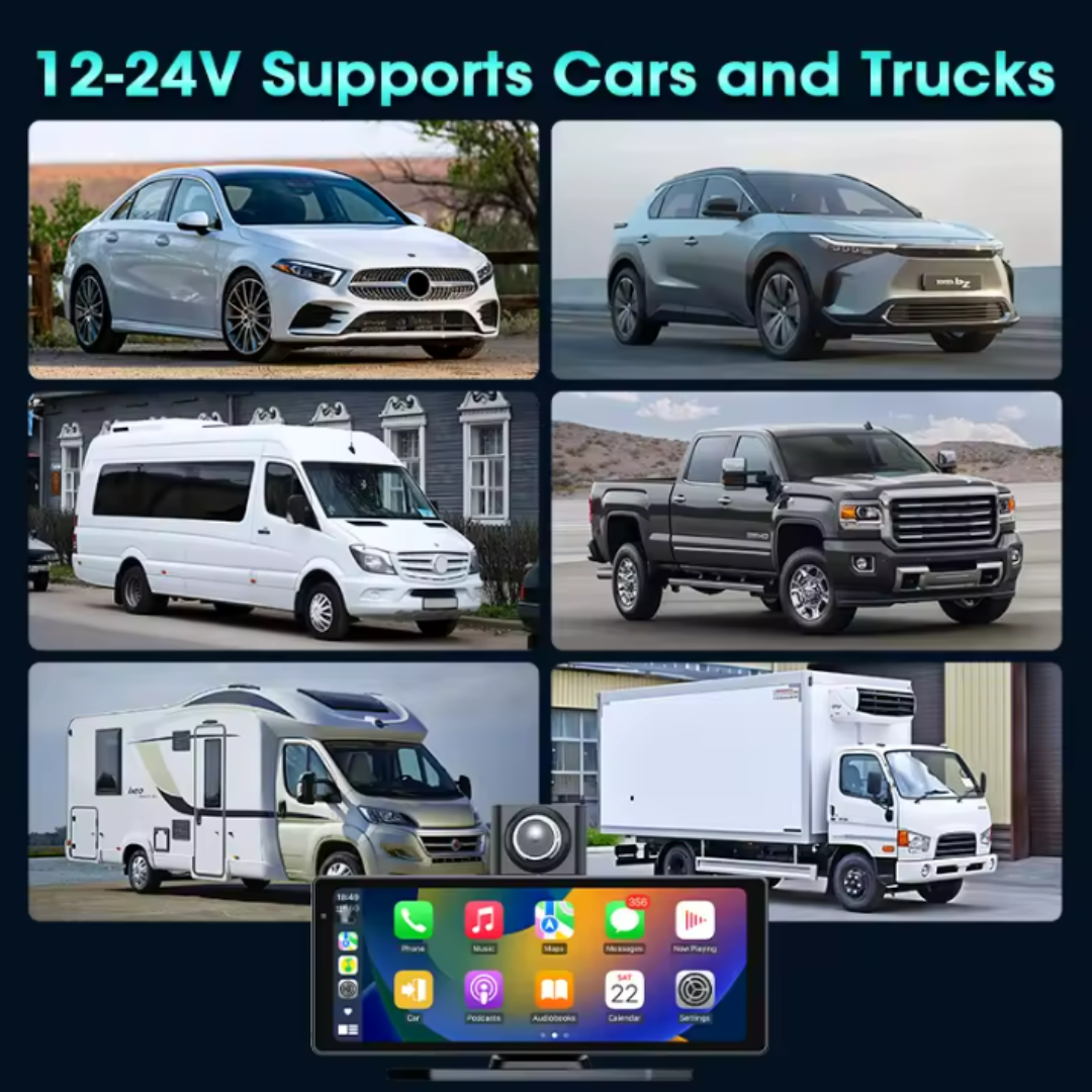 Navigatie Stereo Auto C10 4k + camera spate 1080P DVR, Ecran 8,1", Conectivitate Bluetooth, GPS