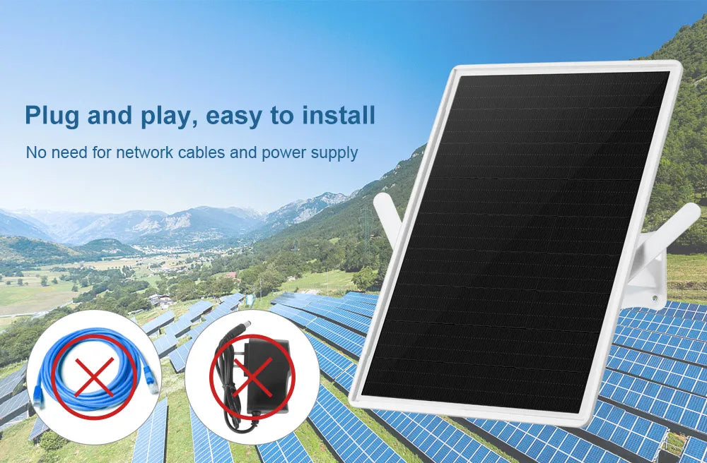 Repeater WiFi Solar Exterior, 300 Mbps, Raza 150m, Baterii 18650, Waterproof IP67