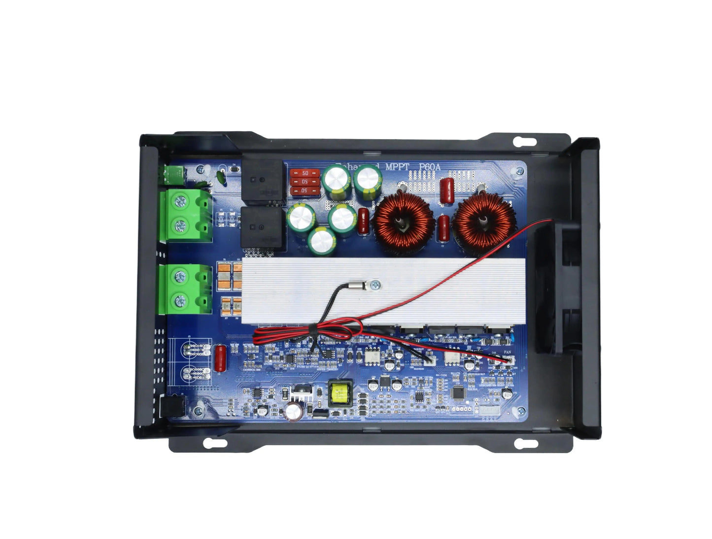 Controler Solar MPPT 12V-96V, 60AH Solar pentru Incarcatoare de Baterii Solare, Kituri de Incarcare pentru Sistem Fotovoltaic 0V-230V