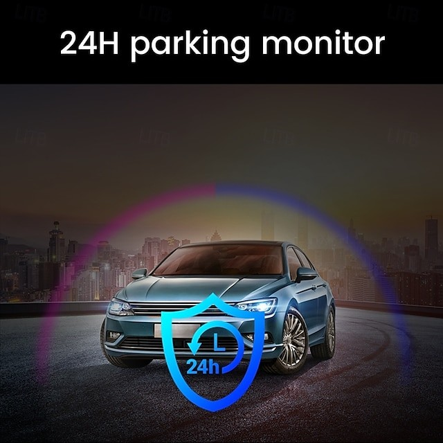 Camera auto J05 4k + camera interior 720P + camera spate 720P, WiFi