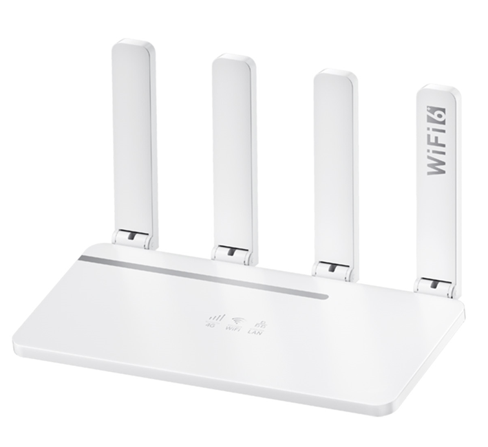 Router wireless 4G Cartela SIM Router 3, Wi-Fi 6 Plus, 300Mbps, Easy Setup, Pearl White