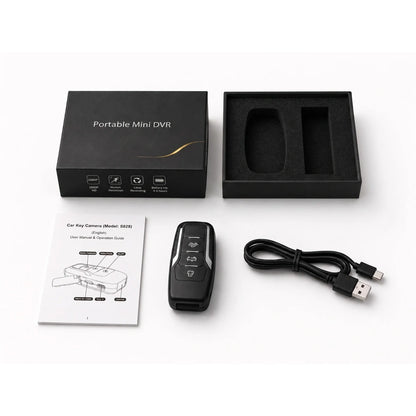 Camera video ascunsa tip cheie auto S825 Full HD 1080P cu detectare miscare