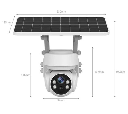 Camera de Supraveghere Solara WIFI 5MP, Panou Solar, Control din Aplicatie, Rezistenta la apa