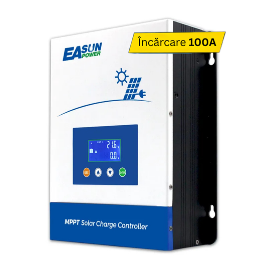 Controler Solar MPPT 100A Easun 150V – Regulator Panouri Fotovoltaice 12/24/36/48V