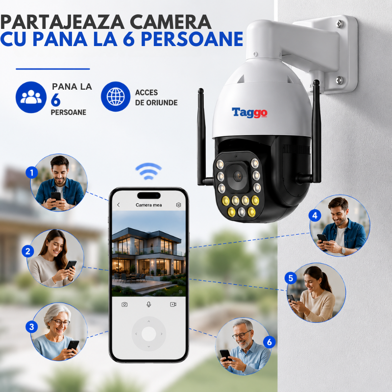 Camera de Supraveghere 4G PTZ 8MP cu Zoom Optic 99X