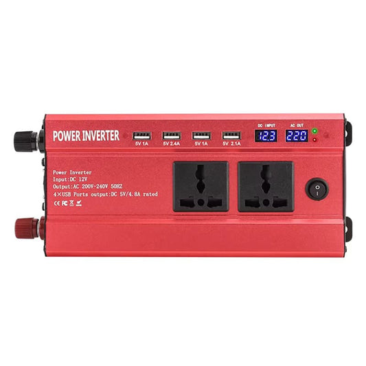 Invertor Auto Cu CPU Control, Port USB Si Display Digital 12V 1200W