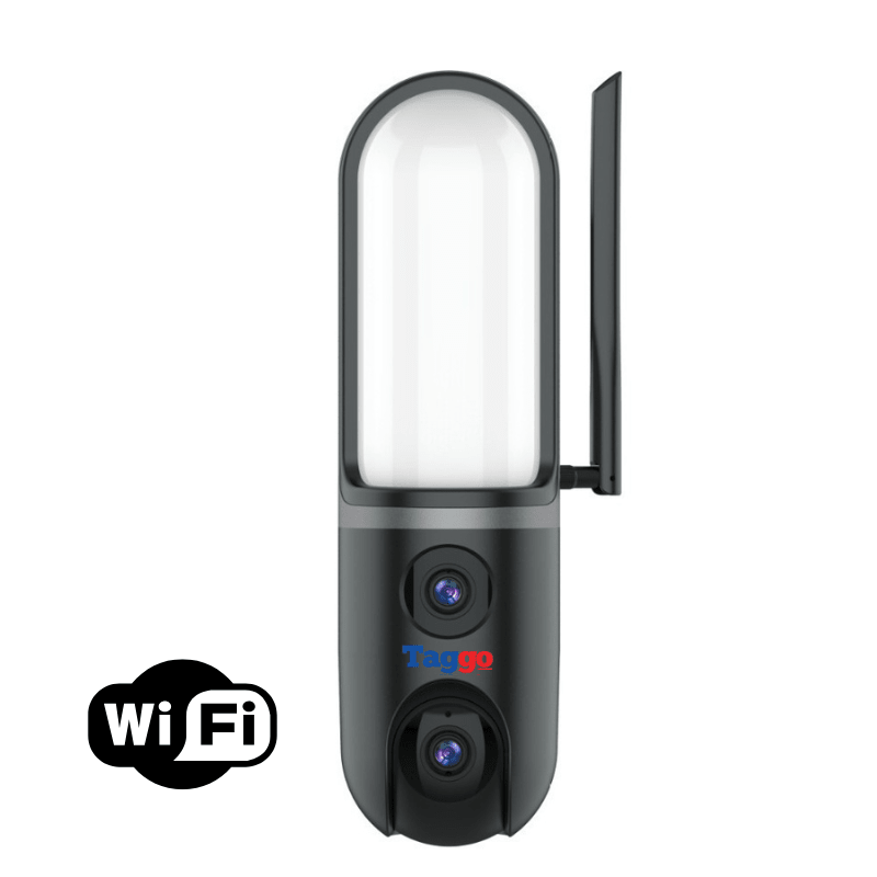 Camera WiFi Dual Lens cu Iluminare LED, Human Tracking si Vedere Nocturna Color