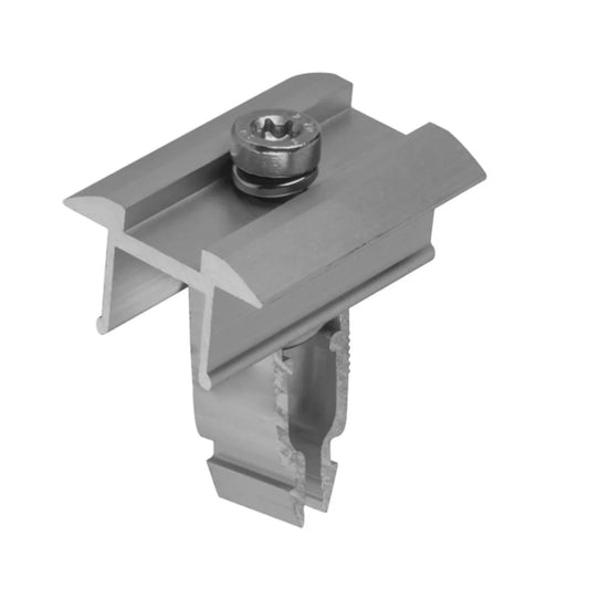 Clema mijloc universala 30-40 mm – fixare panouri fotovoltaice profil H 40x40