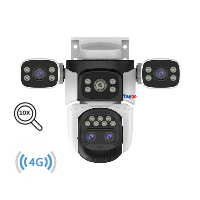 Camera Solara 4G 16MP cu 2 Lentile, Zoom Optic 10× si Urmarire AI