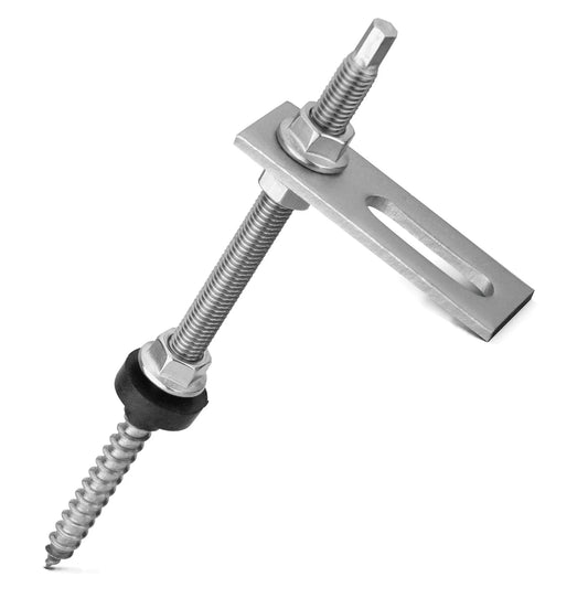 Surub ancora M10 hanger bolt 200 mm – prindere panouri fotovoltaice acoperis tabla
