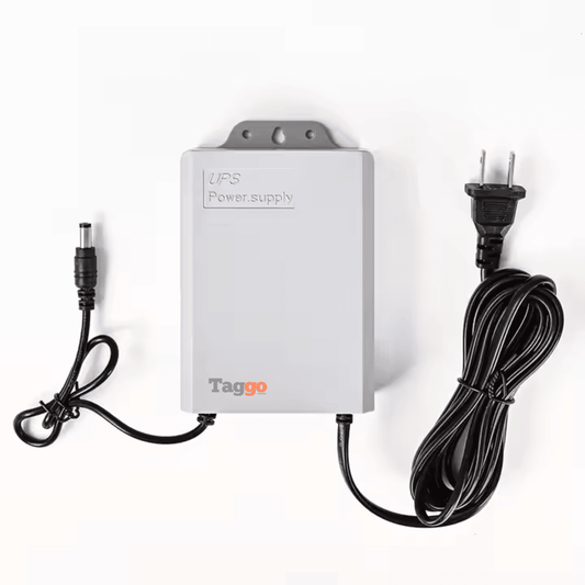 Alimentator UPS 12V Taggo.ro cu baterie 3600 mAh, protecție la suprasarcină, supratensiune și scurtcircuit, imagine produs.