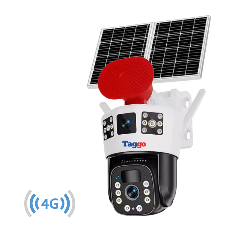 Camera Supraveghere 4G 6K Ultra HD, Dual Camera 12MP, Incarcare Solara Panou 20W, Rotire Din Aplicatie, Rezistenta La Apa IP 66