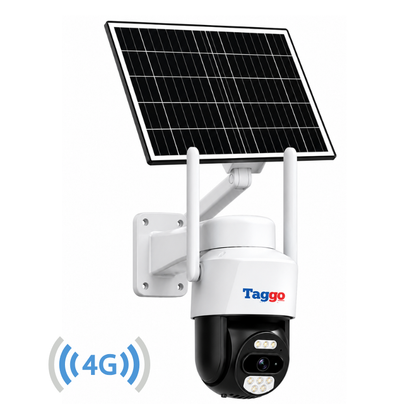 Camera Supraveghere 4G Cartela Sim, Panou Solar, 3MP, Inregistrare AOV 24/7, Night Vision