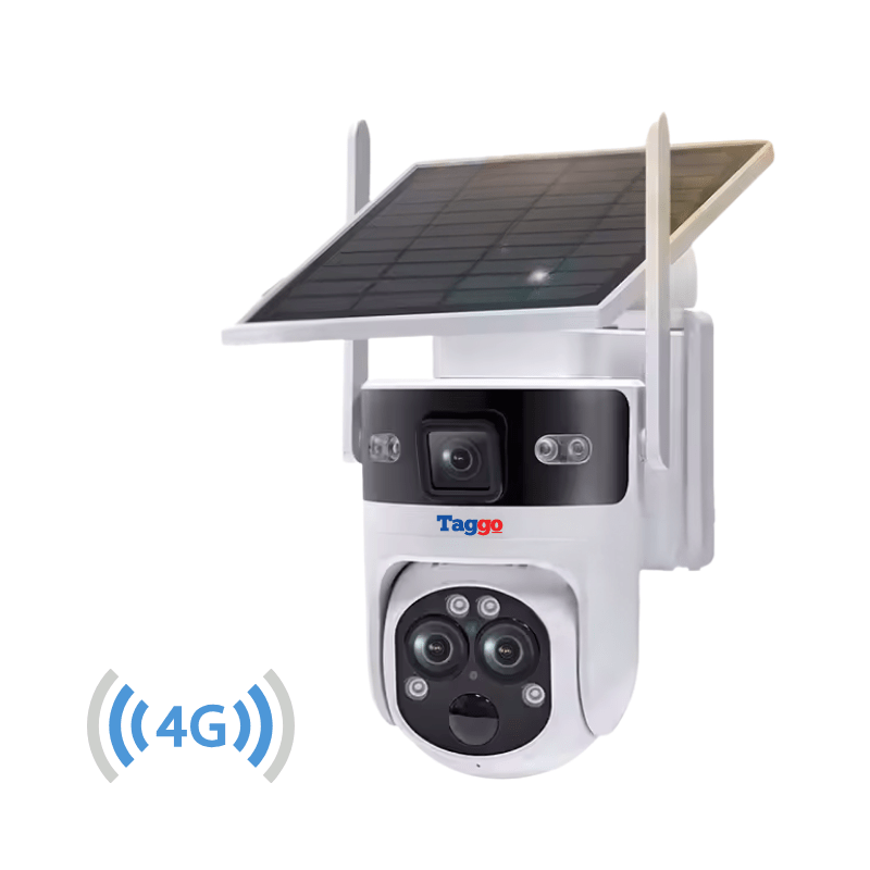 Camera Solara 4G 6MP cu 3 Lentile, Zoom Optic 15X si Tracking AI