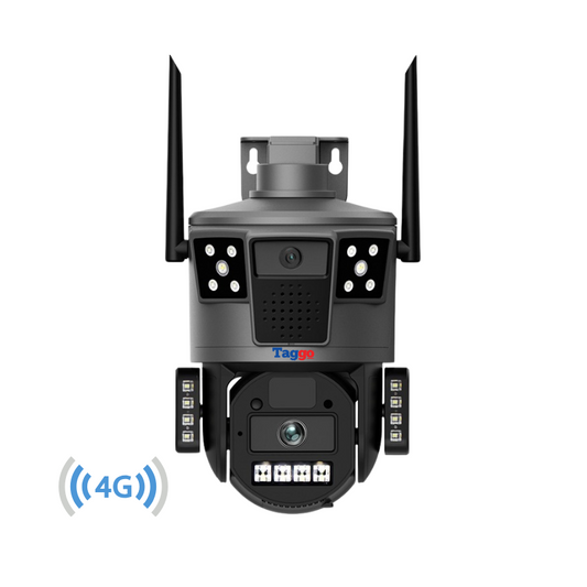 Camera de Supraveghere 4G, Cartela SIM, Viziune Nocturna, Rezistenta La Apa IP 66, Control din aplicatie