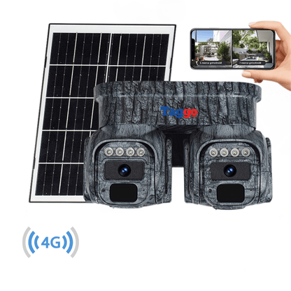 Camera Solara 4G Wistino 8MP Dual Lens cu Pan-Tilt 360 grade si Detectare AI
