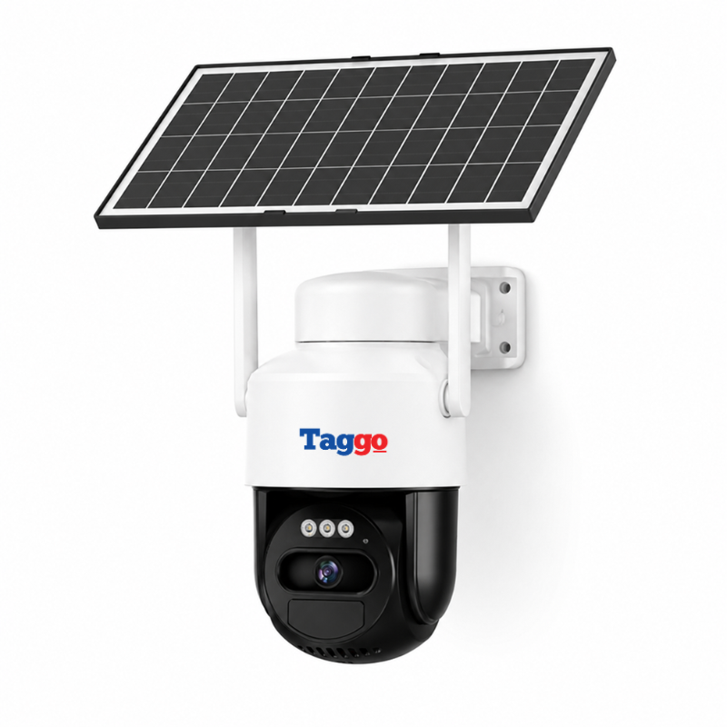 Camera de Supraveghere Solara WiFi 5MP cu Panou 6.5W, Monitorizare Fara Cabluri