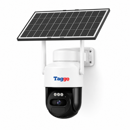 Camera de Supraveghere Solara WiFi 5MP cu Panou 6.5W, Monitorizare Fara Cabluri