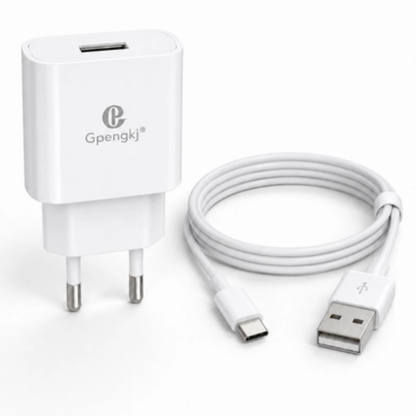 Incarcator de retea 2.4A cu cablu USB la Type-C, 1 metru, pentru camere de supraveghere